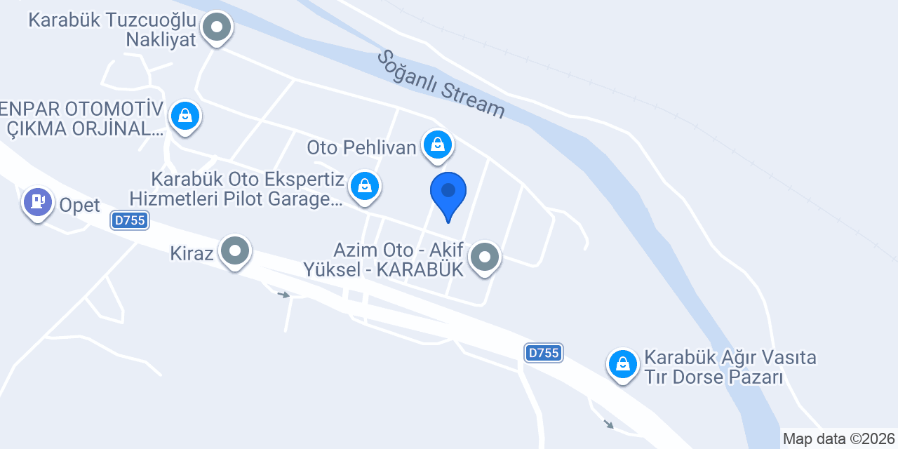 ERKE MOTOR BMC SERVİS konumu