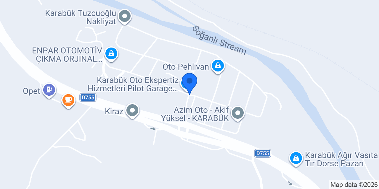 ÇELİK MOTORS KARABÜK konumu