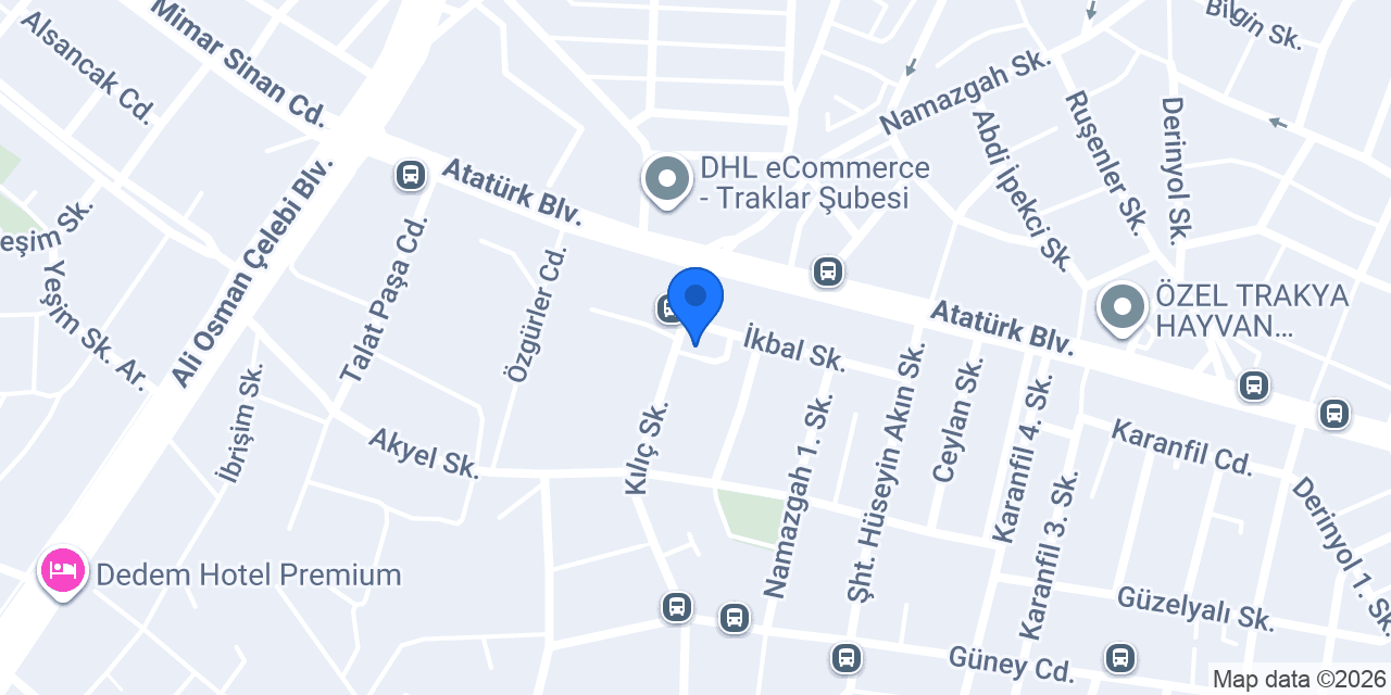AYSA VAİLLANT ÇORLU konumu
