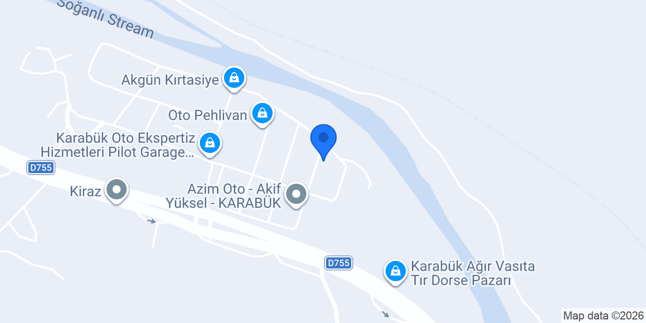Sarı Oto Kaporta konumu