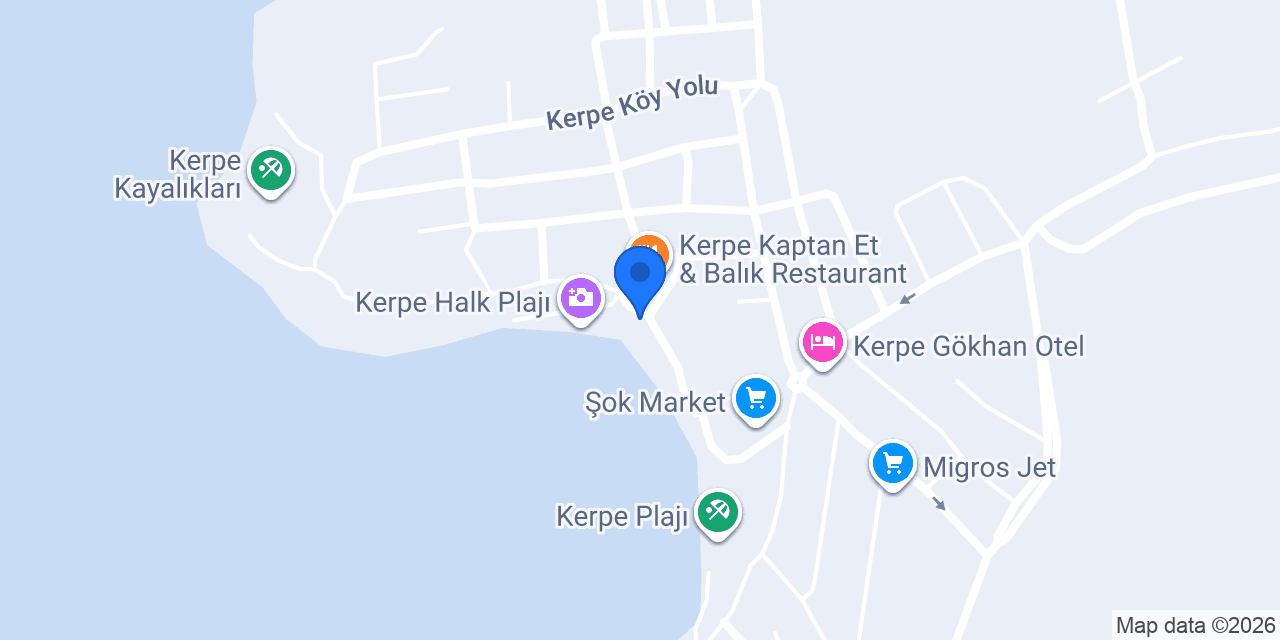 KAPTAN PANSİYON konumu