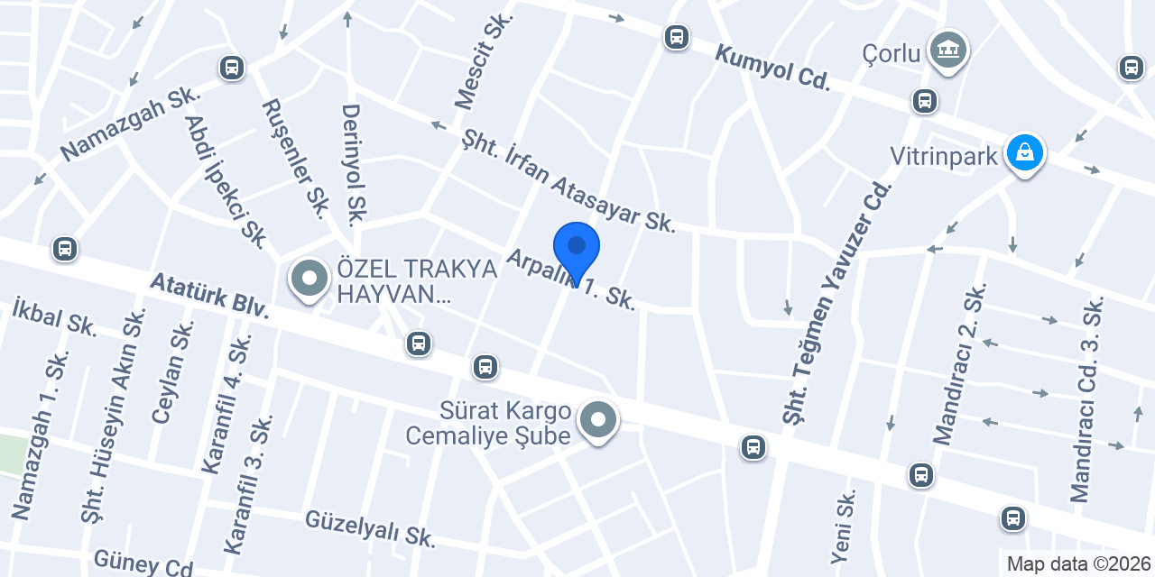 Çorlu Katlanır Cam Balkon Sistemleri | Güneş Yapı konumu
