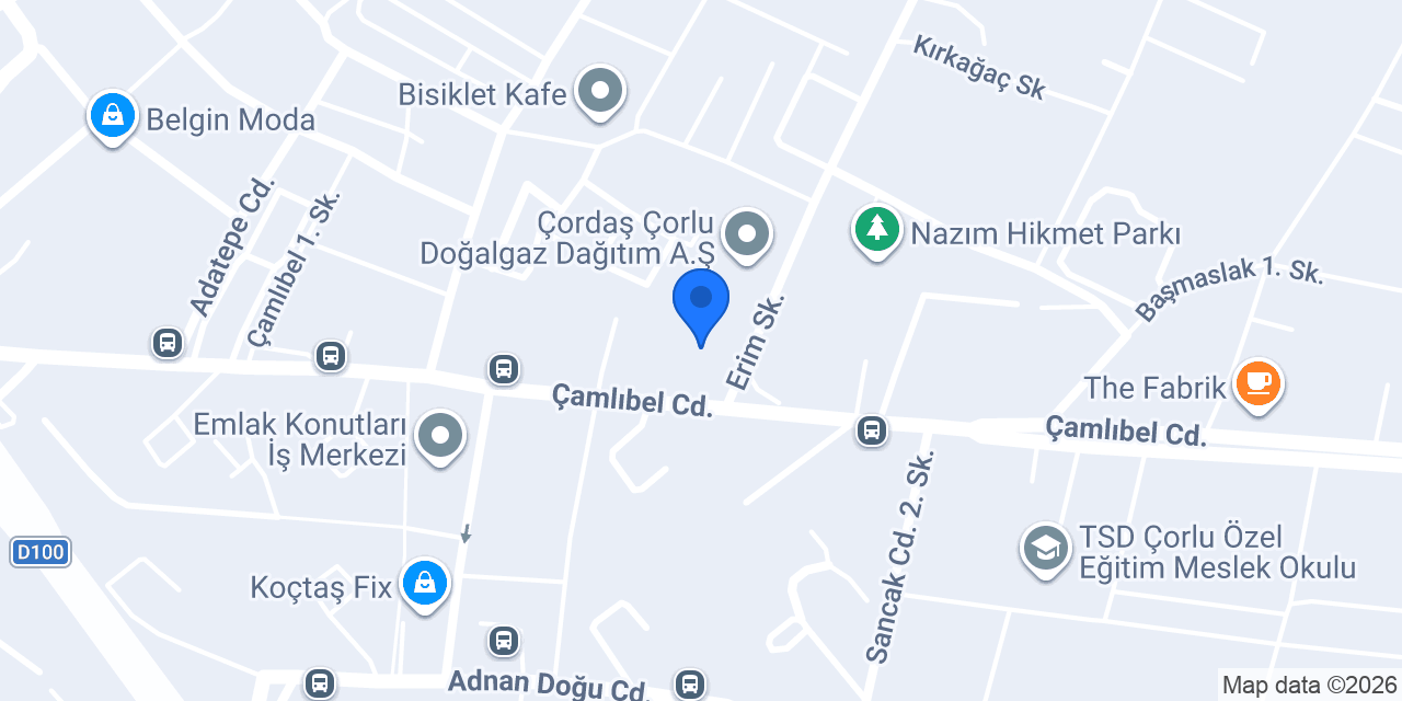 Kuzey Bistro konumu