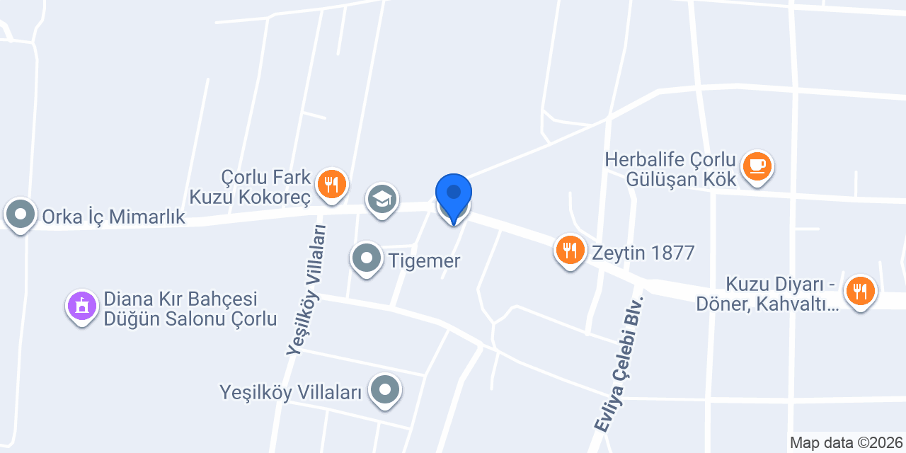 Özel Çorlu Barış Anaokulu konumu