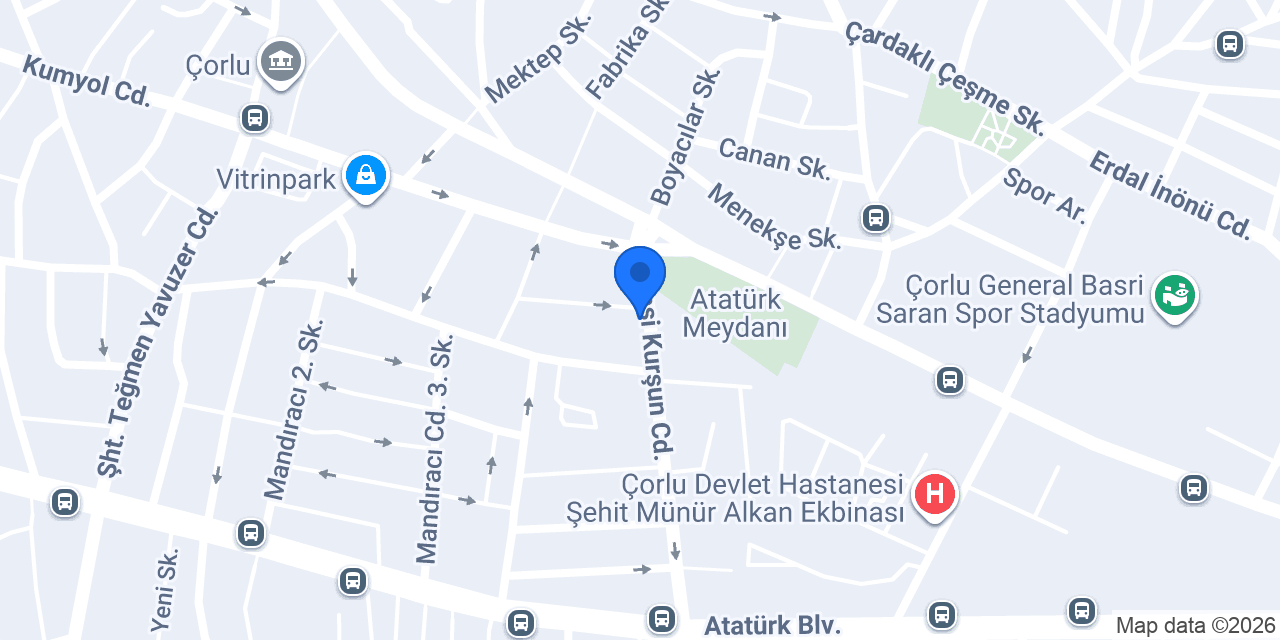 Erge Elektrik konumu