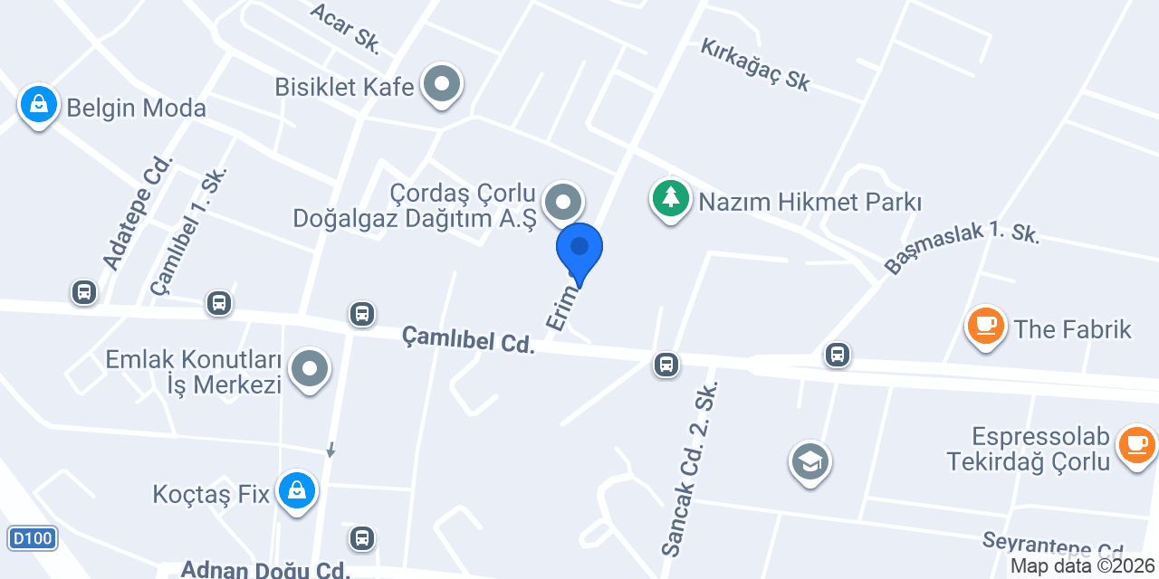 ELTEK ELEKTRİK / ÇORLU konumu