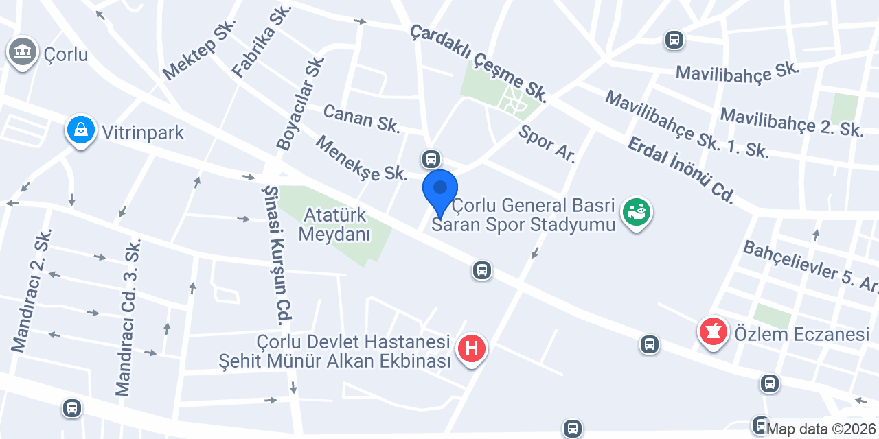 Dt. İlknur Bayraklı Başaran konumu