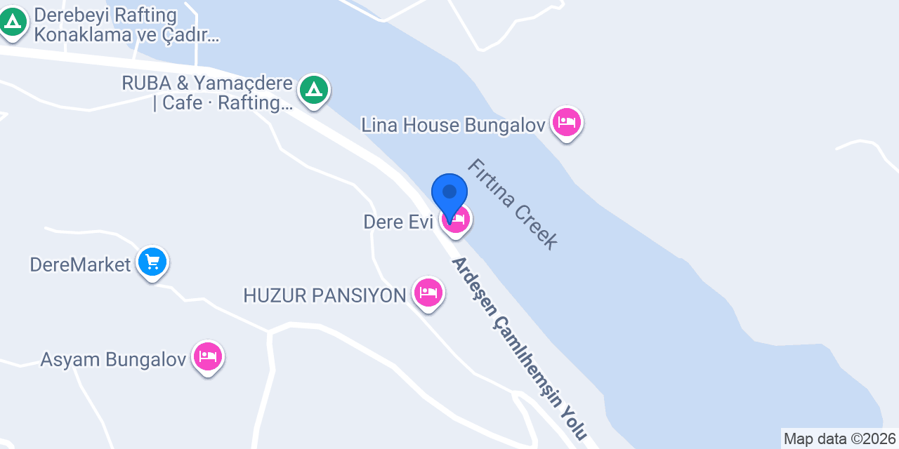 KLADİMOS BUNGALOV konumu