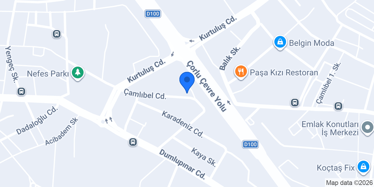 BK ÇİNİ - Banu KAFALILAR konumu