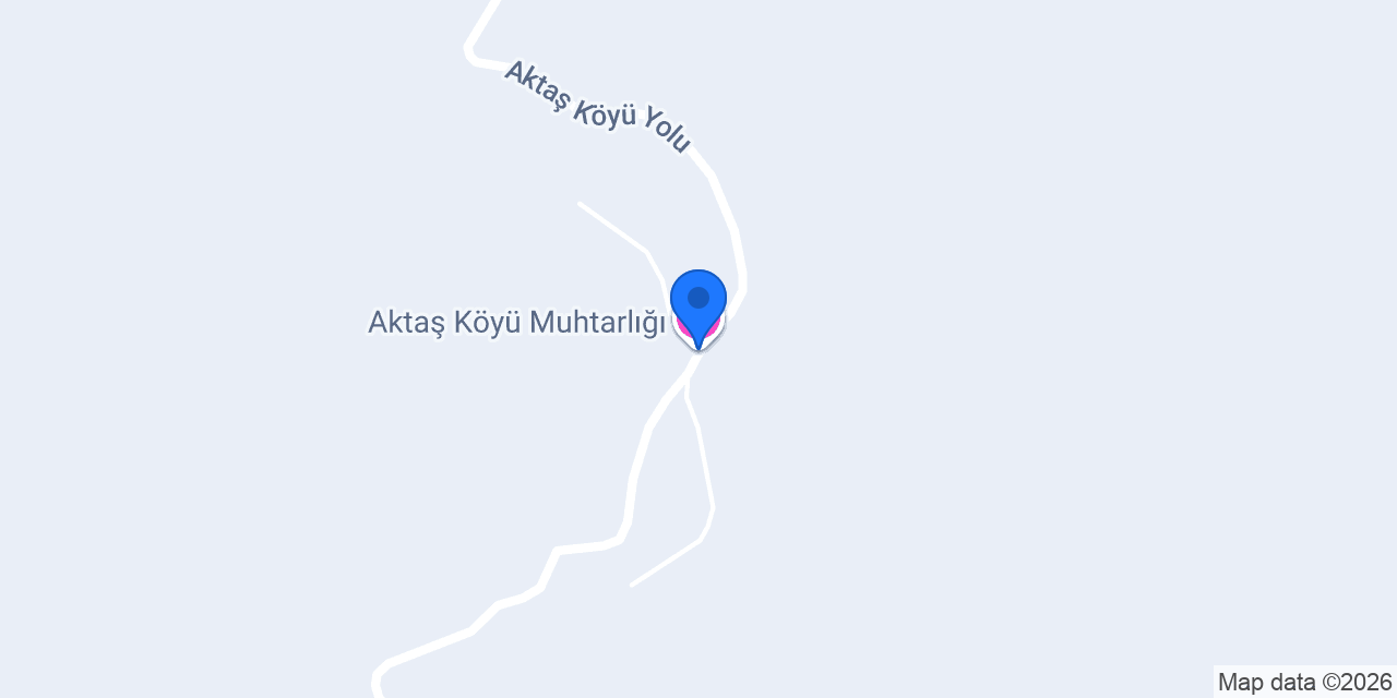 Aktaş Köyü Muhtarlığı konumu