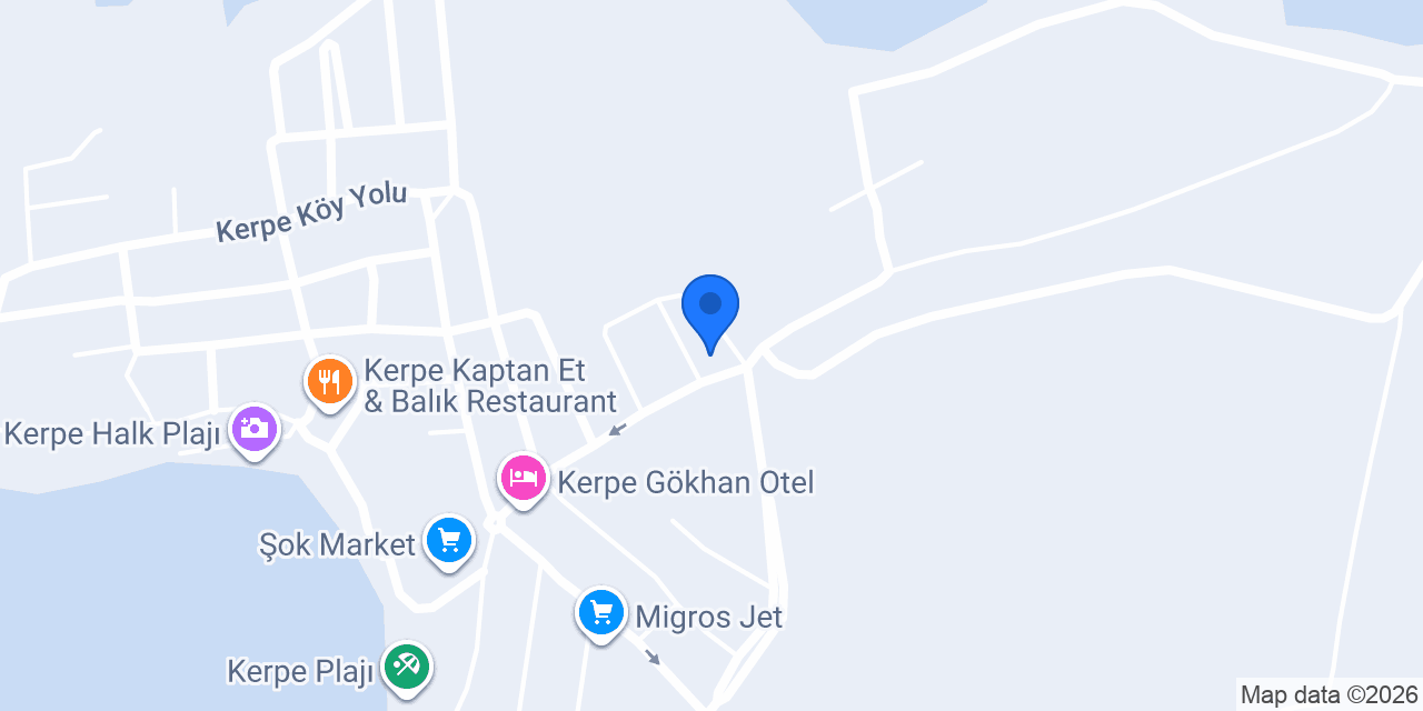 kerpekadinlarplaji.com.tr konumu