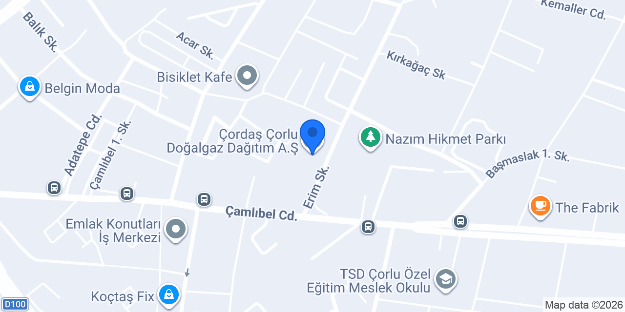 Ezine Gurme Çorlu konumu