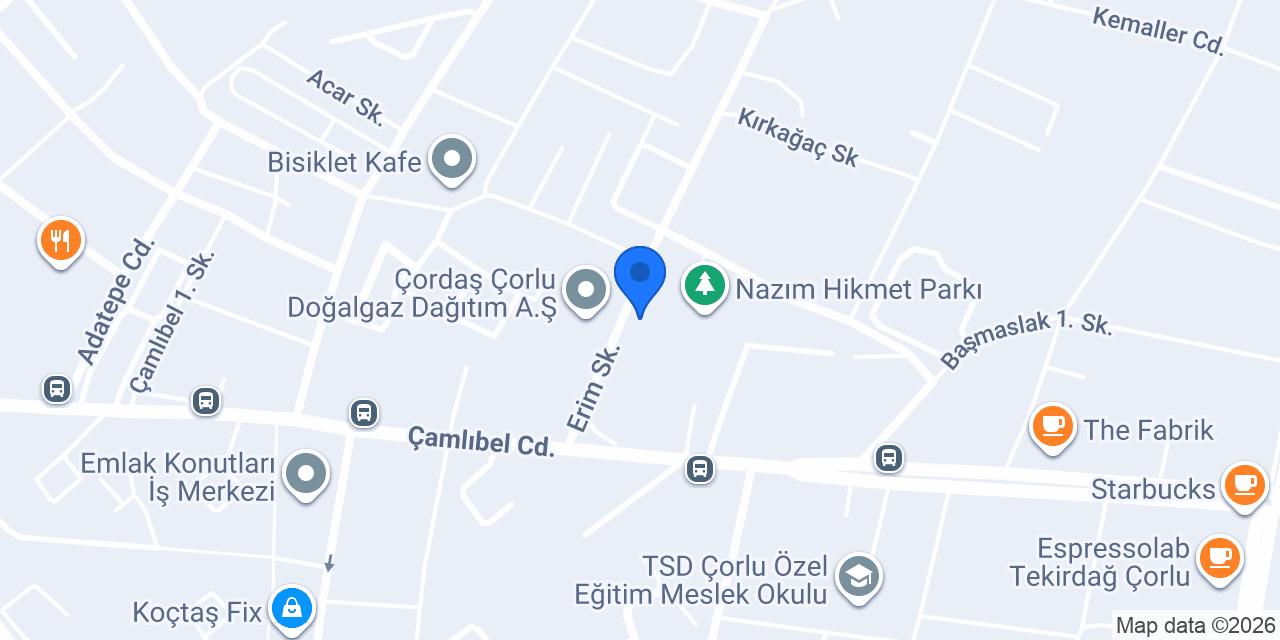 Dry Jet Kuru Temizleme - Çorlu konumu