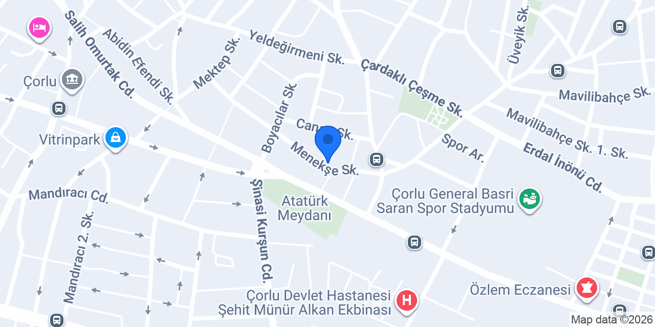 Trakya Su Arıtma konumu
