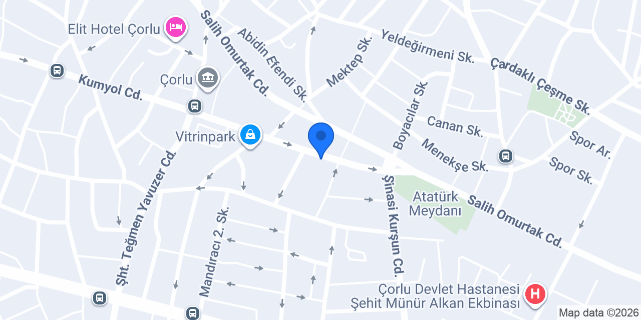 M CLUB Corlu konumu