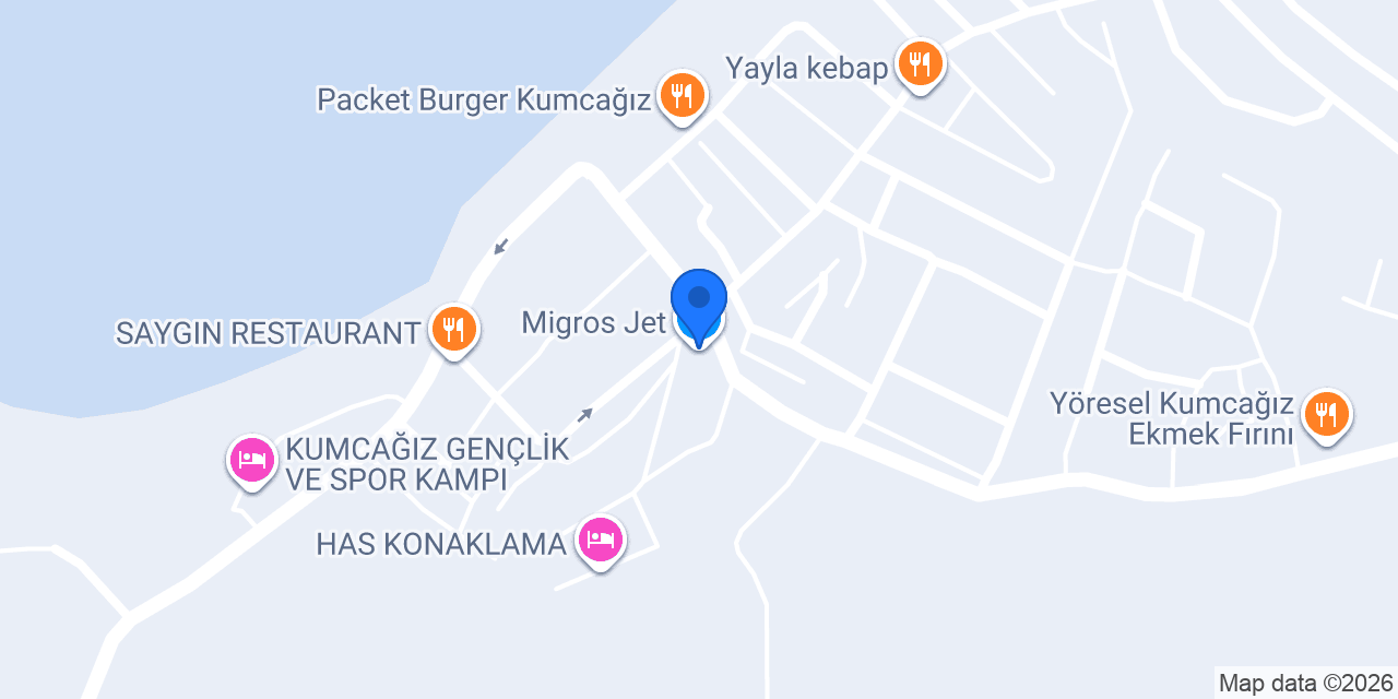 Migros Jet konumu