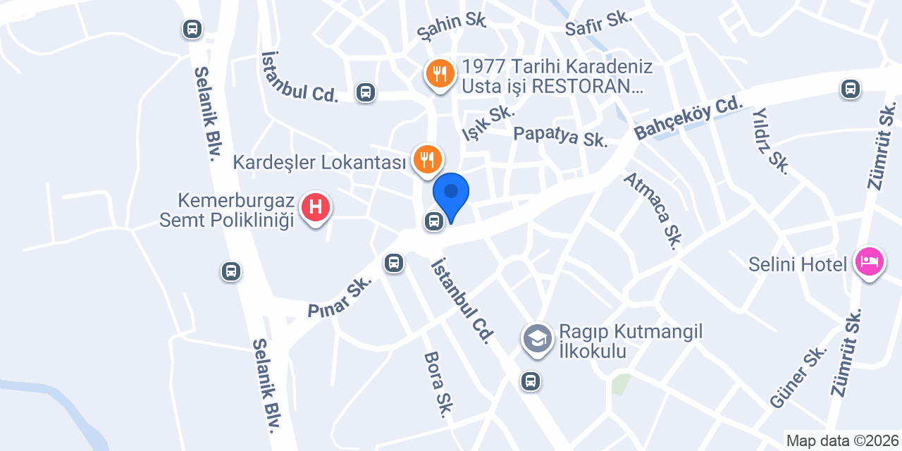 Kemer Gece Dönercisi konumu