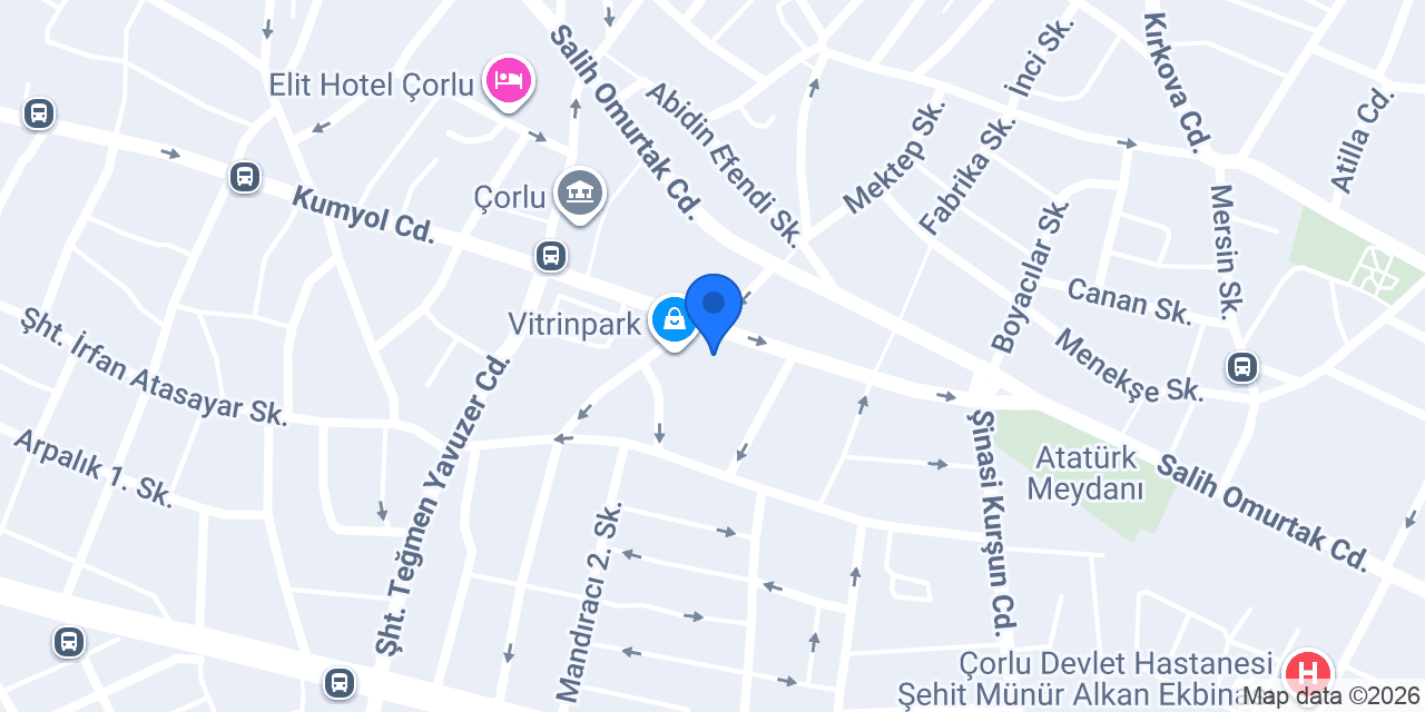 Çorlu Telefon Tamiri Önder Telekom konumu