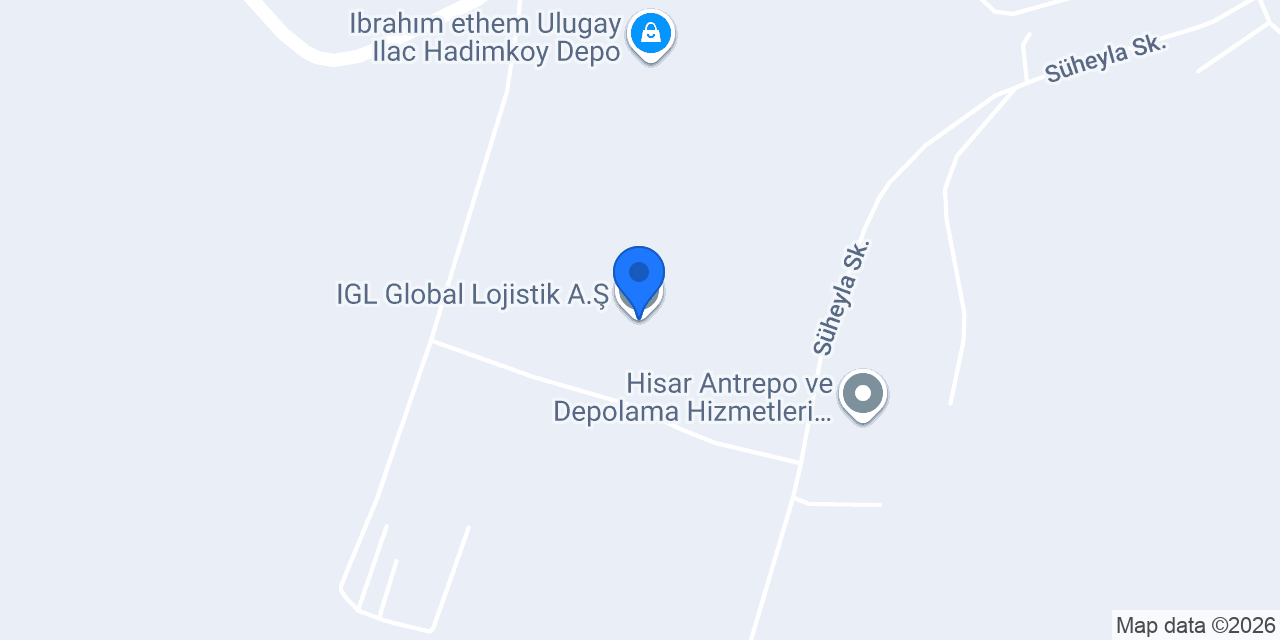 IGL Global Lojistik A.Ş konumu