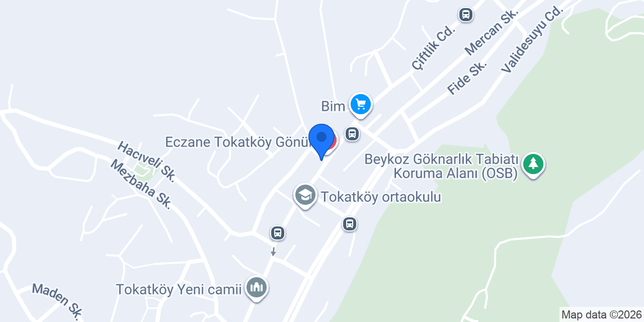Tokatköy Pide ve Börek Salonu konumu