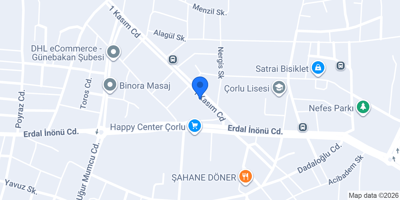 TRAİDER - Trakya Anadolu İş İnsanları Derneği konumu