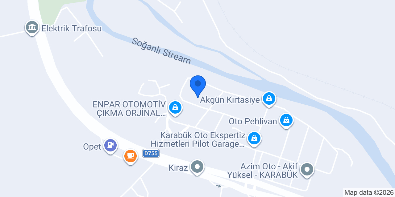 KARSAN YETKİLİ SERVİS konumu