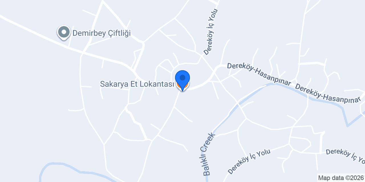 Sakarya Et Lokantası konumu