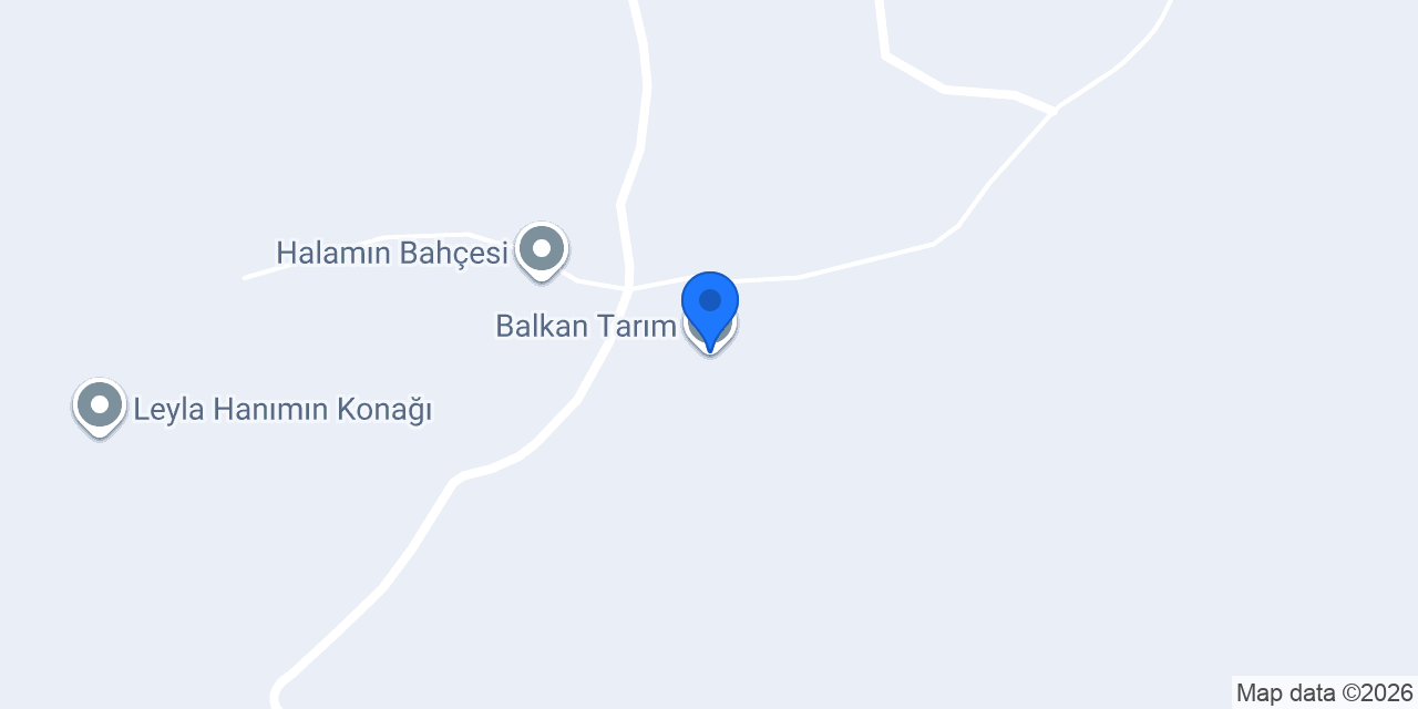 Balkan Tarım konumu