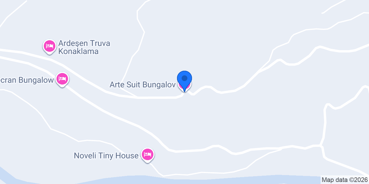 Arte Suit Bungalov konumu