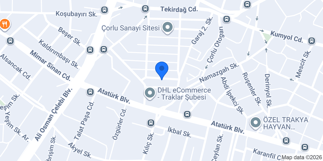 Trakya oto lastik 7/24 yol yardım konumu