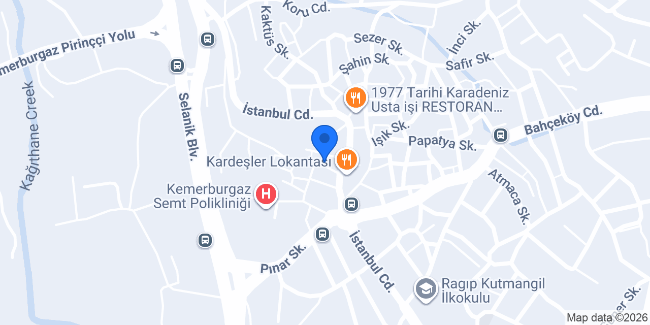Kujna Restaurant konumu