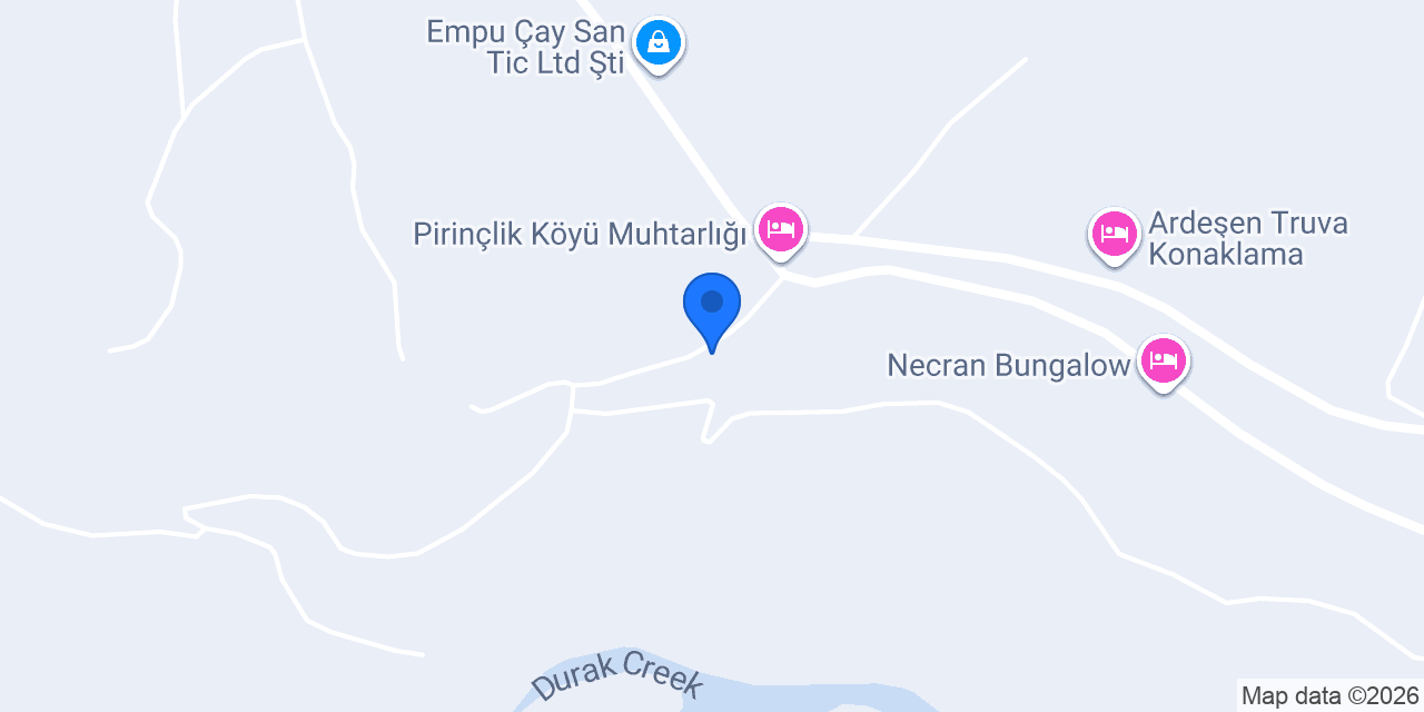 Derede Biyer Bungalov konumu