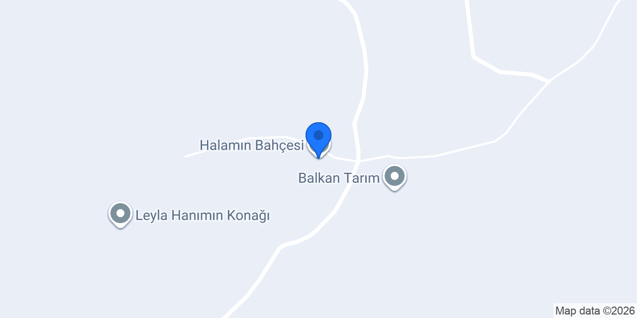 Halamın Bahçesi konumu