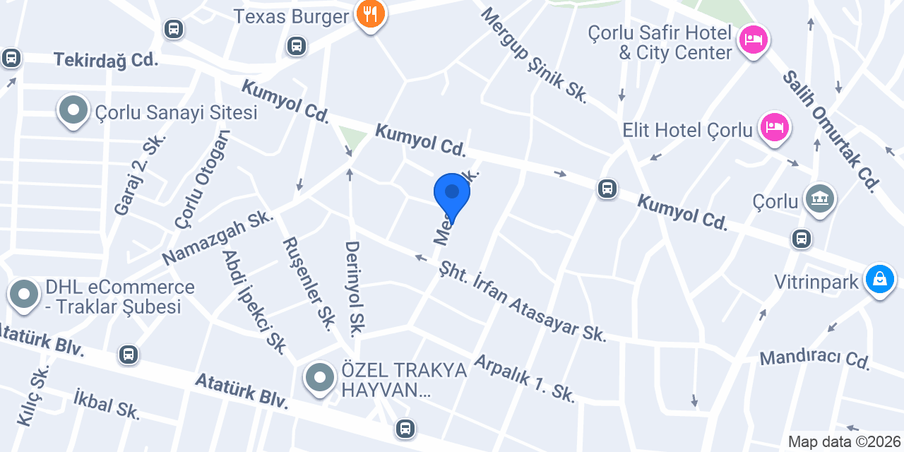 Çilek Halı Yıkama konumu