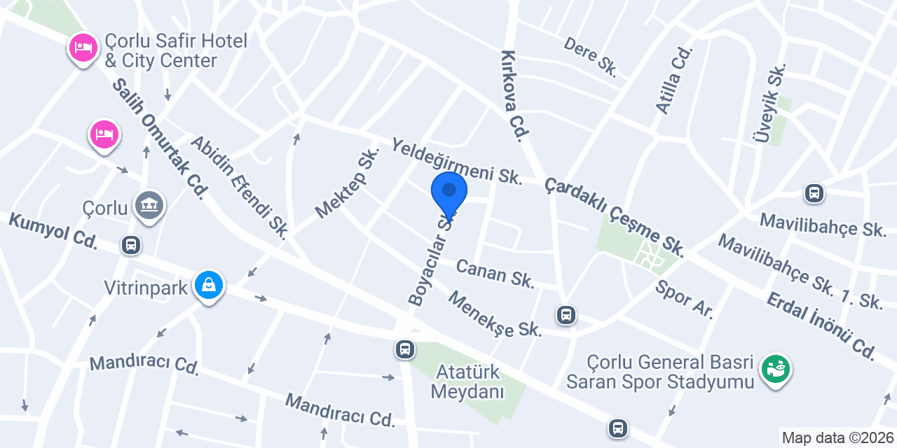 Can Spot Çorlu İkinci El Eşya konumu
