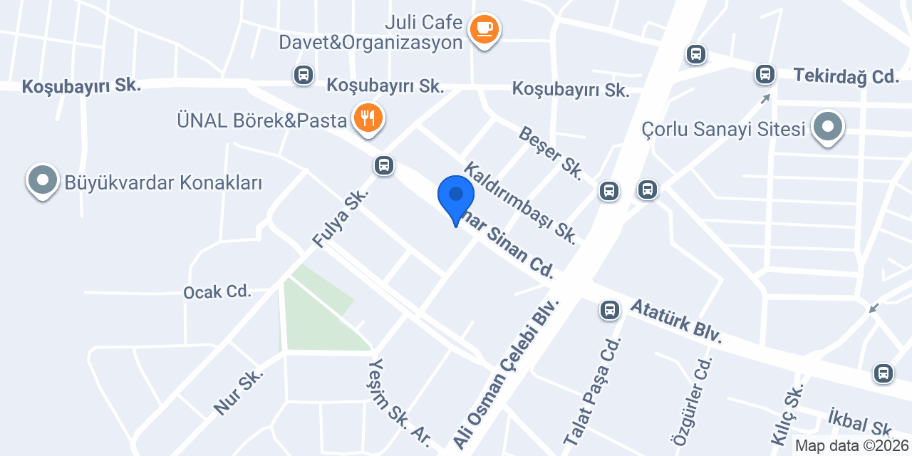 ÇORLU PLAKET konumu