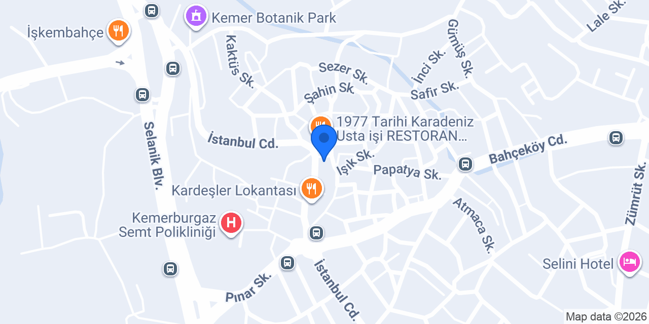 KEMER YUMURTA konumu