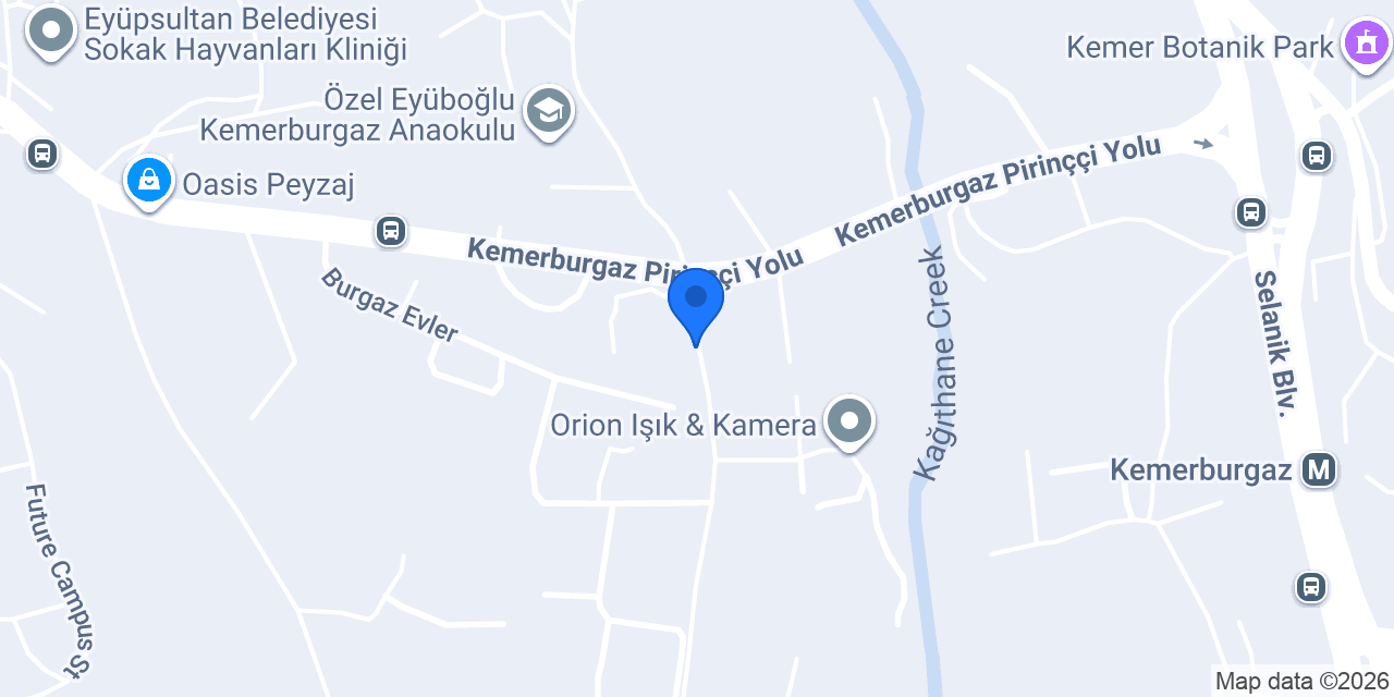 Nese Erberk Anaokulu konumu