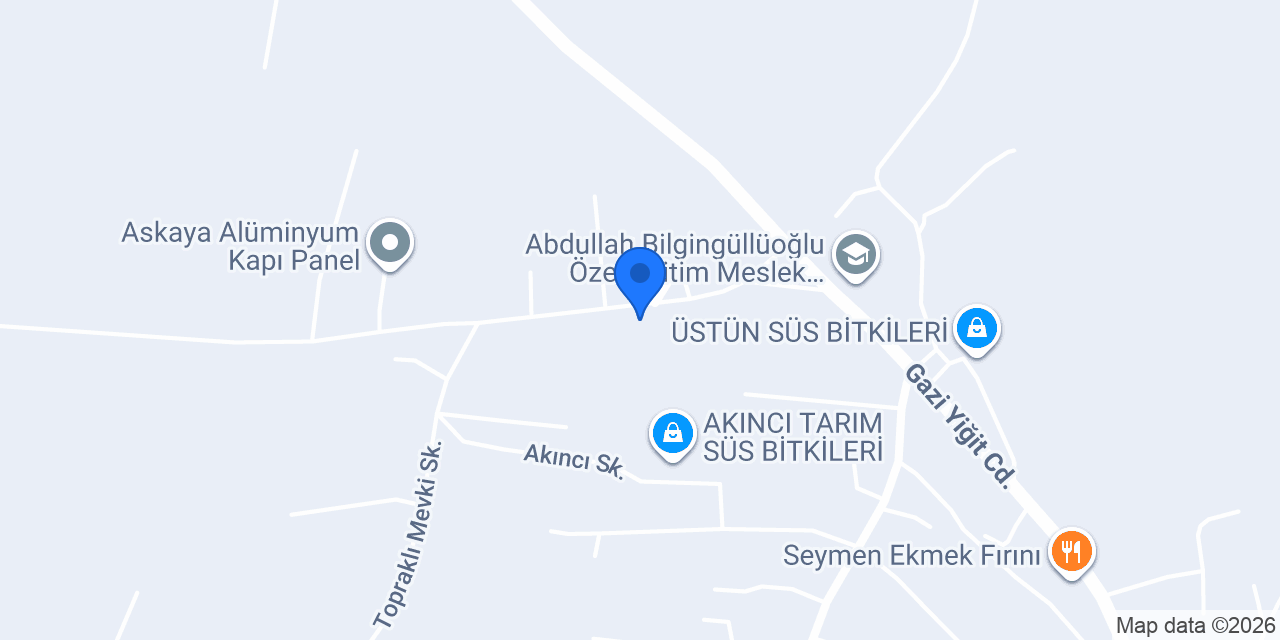 ENA Süs Bitkileri konumu