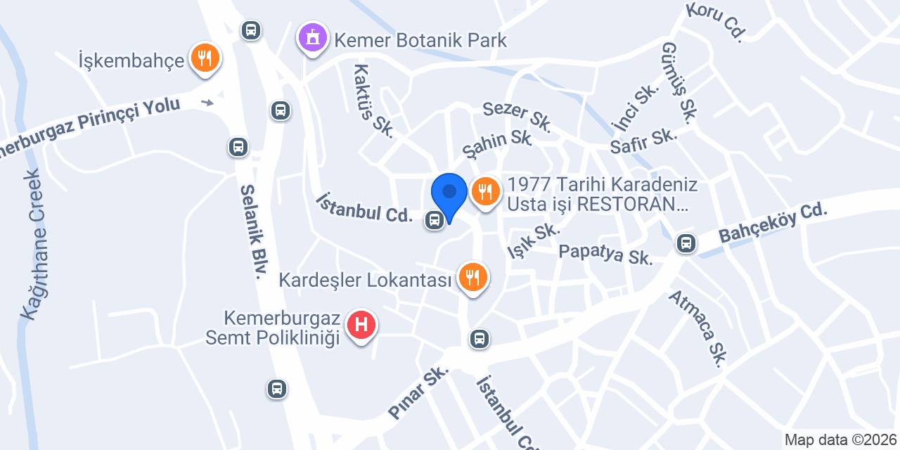 Kemer Ziraat konumu