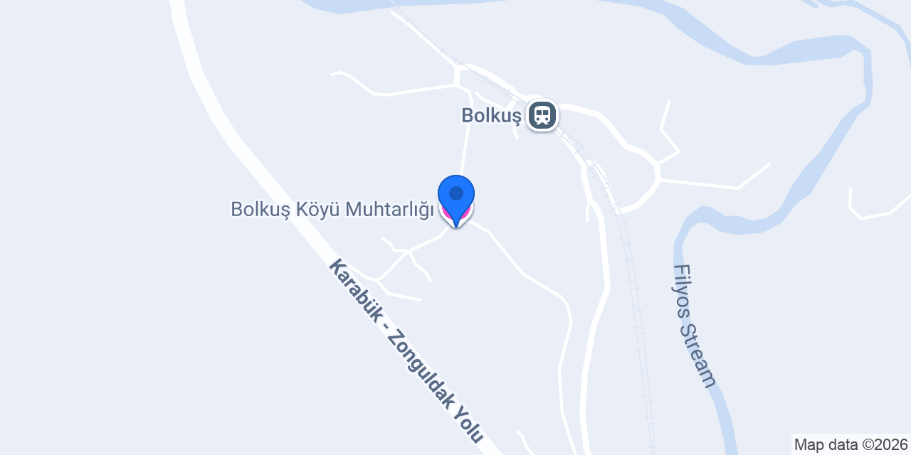 Bolkuş Köyü Muhtarlığı konumu