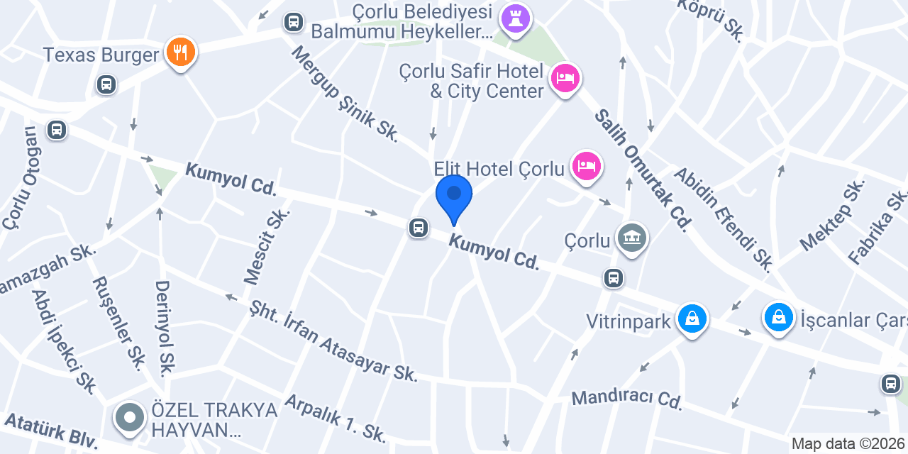Trend Trakya Bilişim konumu