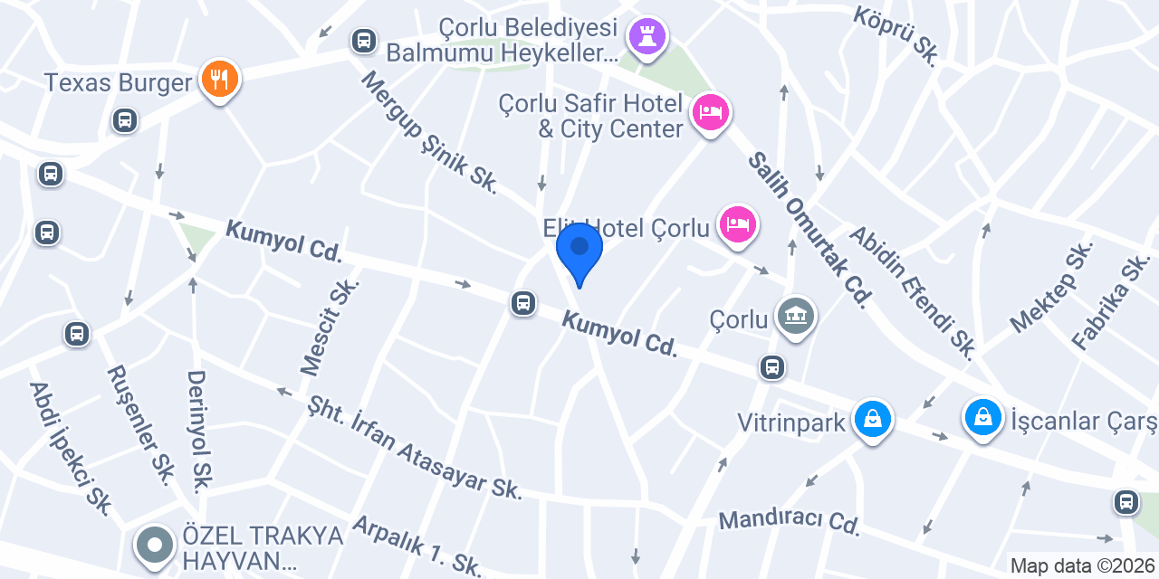 Çorlu Masaj Aleyna konumu