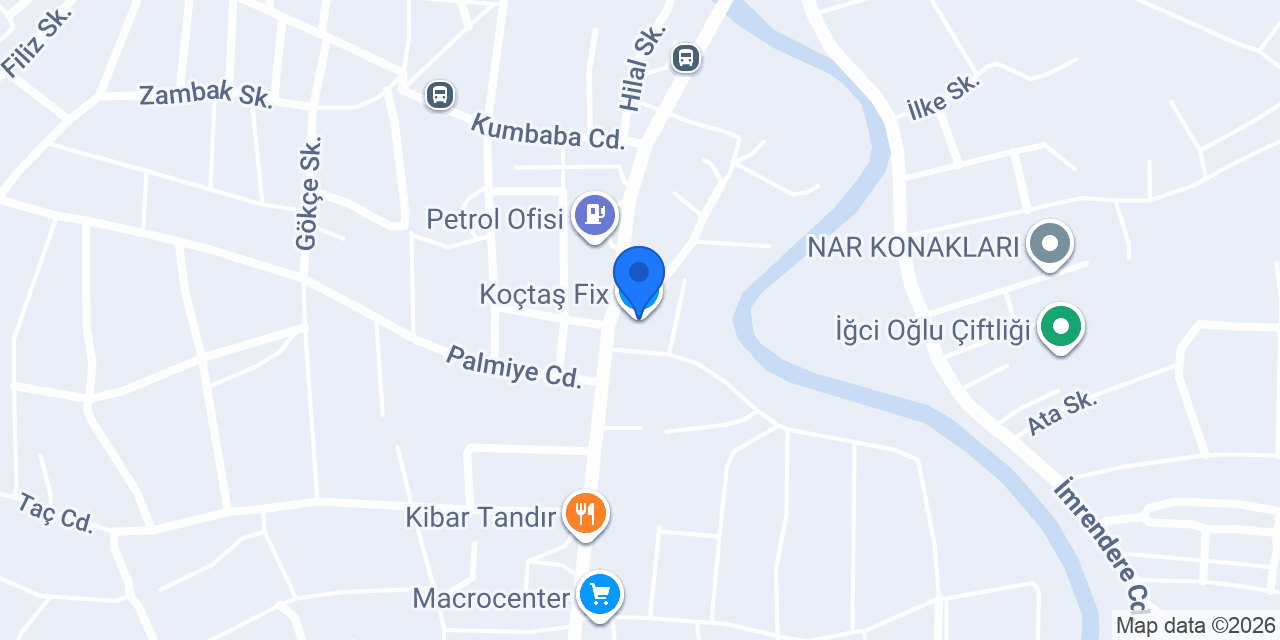 Koçtaş Fix konumu