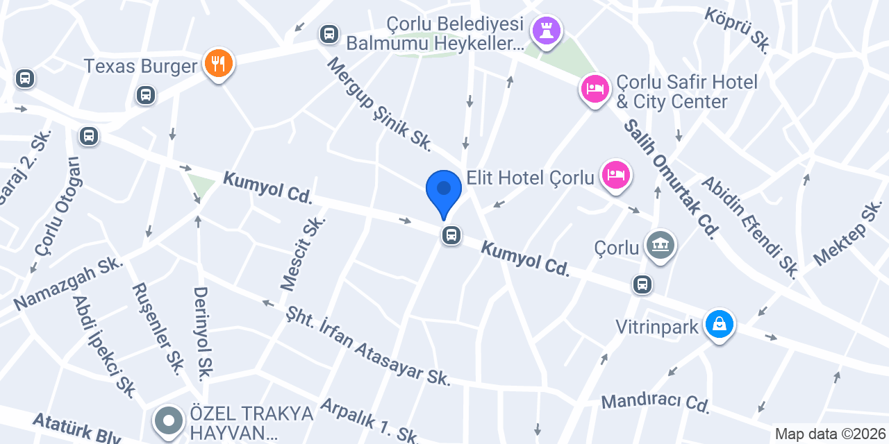 Bulut Motor konumu