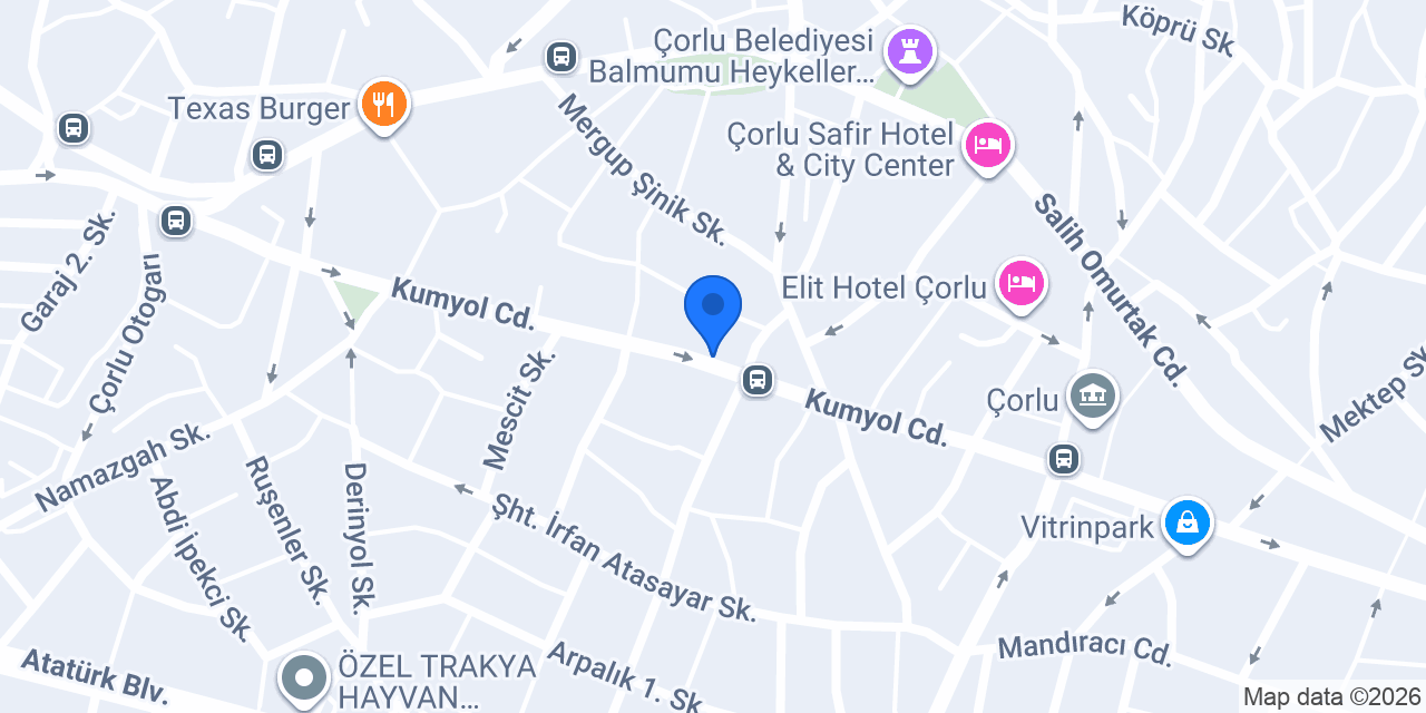 Yükselen Kırtasiye konumu