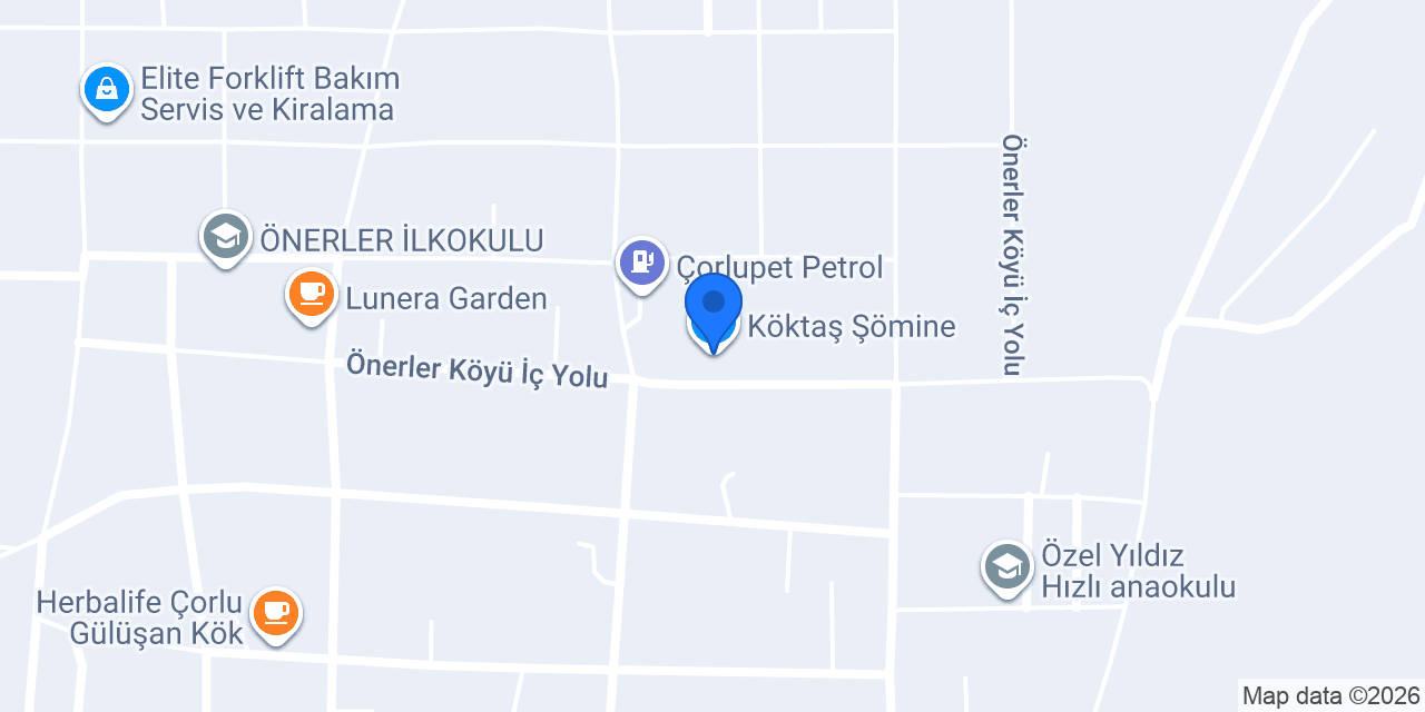 Köktaş Şömine konumu