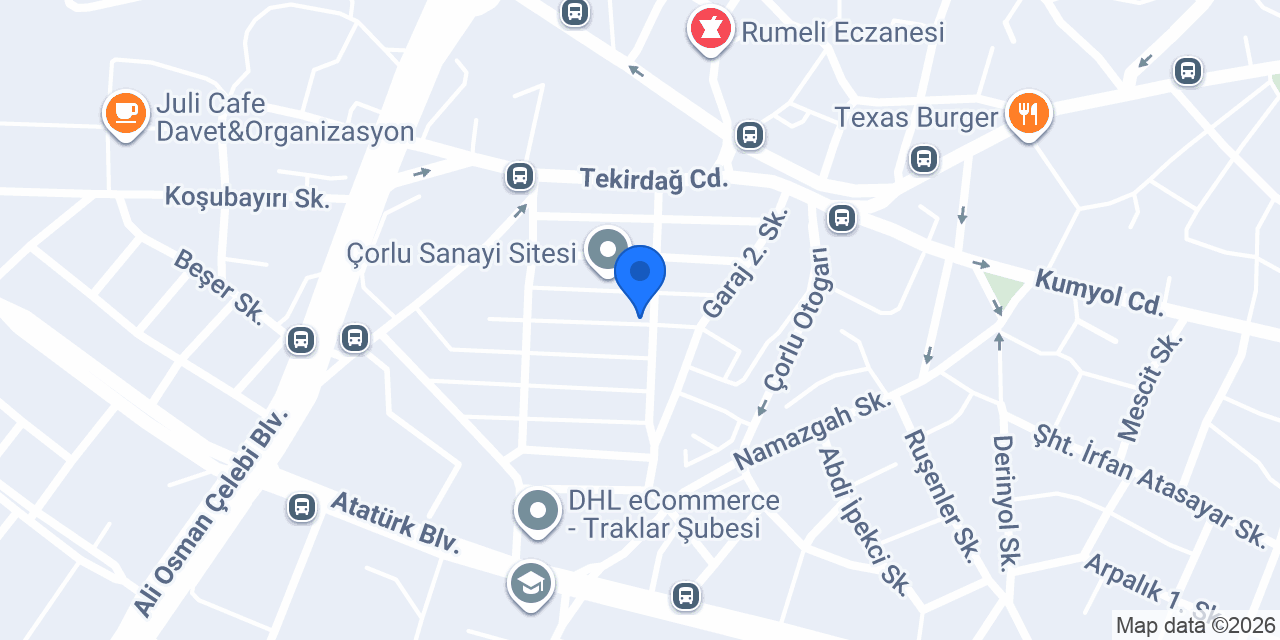 Ersin Oto Kaporta konumu