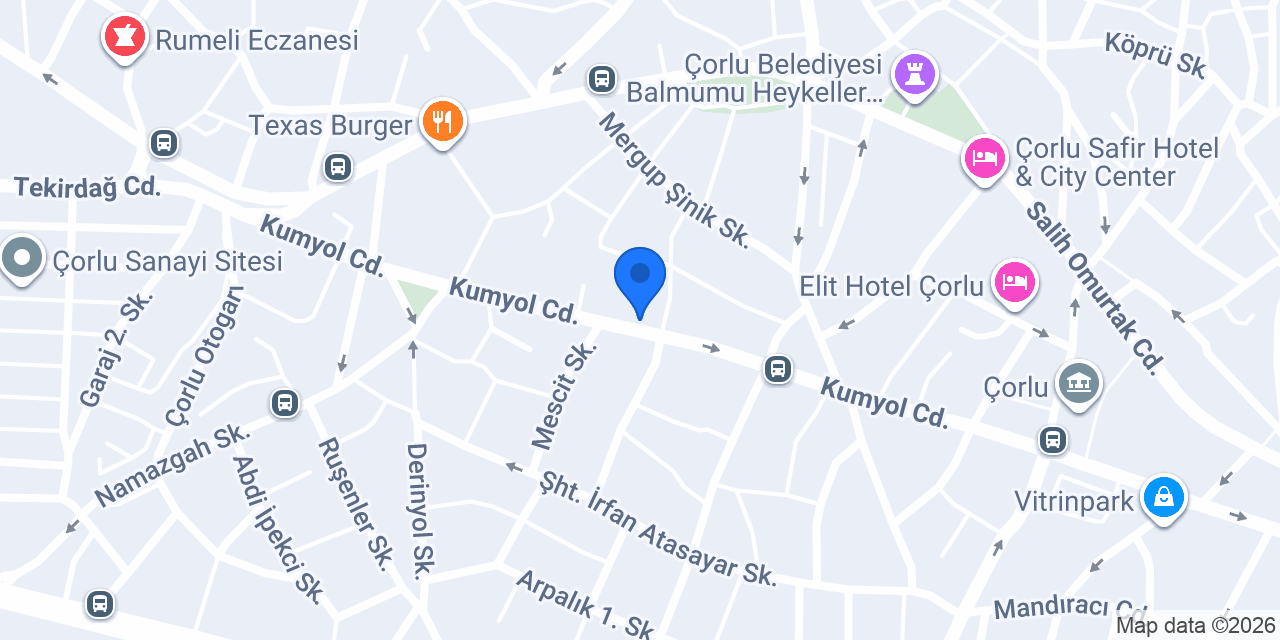 Tunç Reklam Tabela - Çorlu konumu