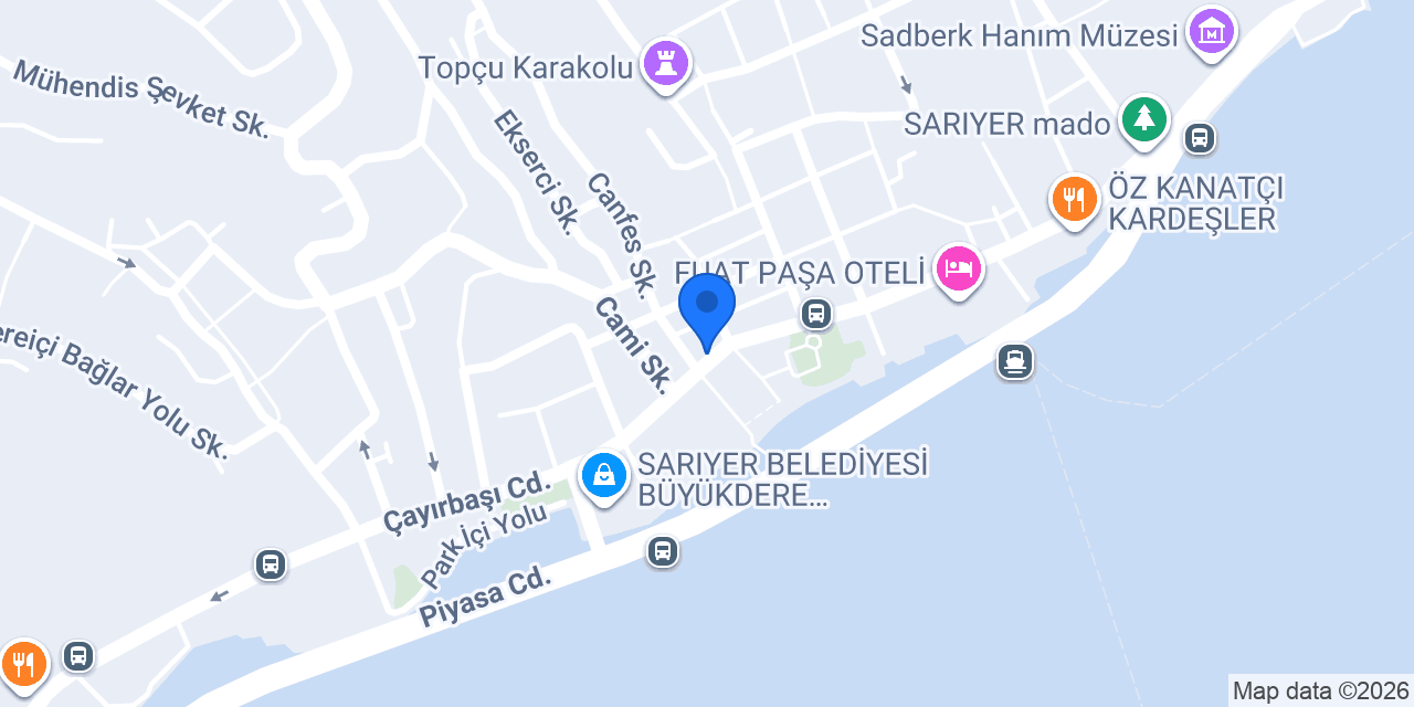 DERE OPTİK konumu